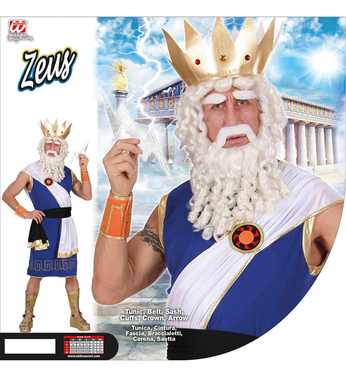 Costum Zeus Carnavalfiesta Costume Si Accesorii