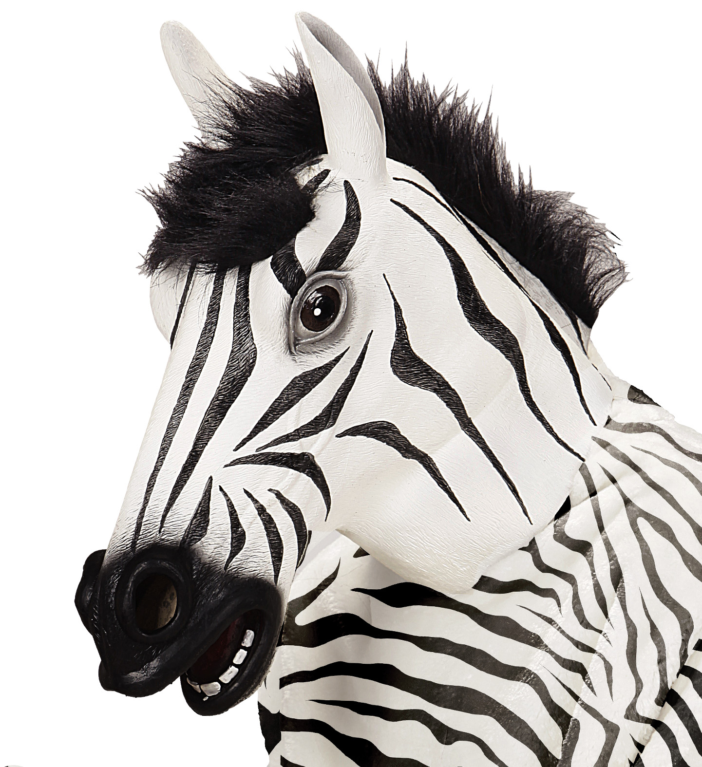 Masca Zebra Latex Carnaval Fiesta Costume si Accesorii