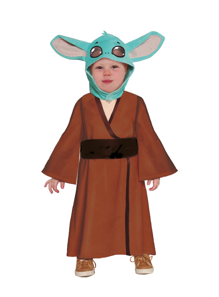 Costum Baby Yoda Carnaval Fiesta Costume si Accesorii